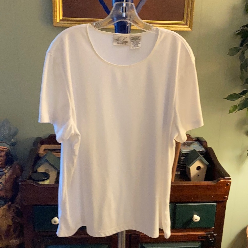 Kathie Lee Woman vintage short sleeve top 22W/24W